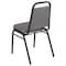 Flash Furniture Gray Fabric Banquet Chair with Silver Vein Frame FD-BHF-1-SILVERVEIN-BCG-GG - alternate 3